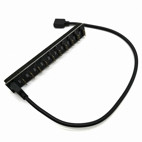 에버쿨 COOLMARKER RGB 12V 10분배 케이블