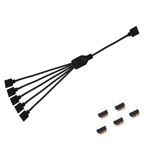 에버쿨 COOLMARKER RGB 5V 5분배 케이블