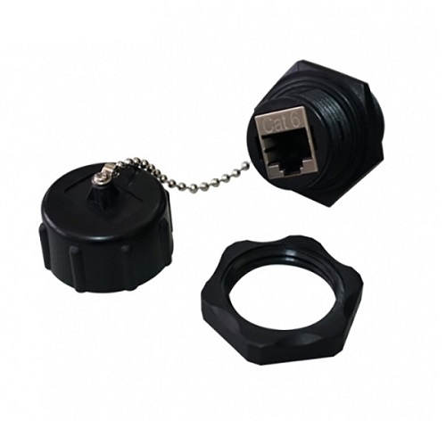 라인업시스템 LANStar LS-WP8DS-C6 CAT.6 STP 방수 랜 커플러