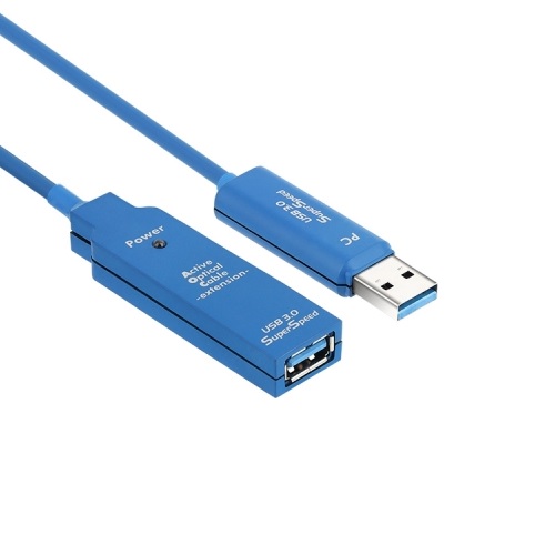 강원전자 NETmate CBL-U3AOC01N USB 3.0 하이브리드 AOC 리피터 케이블