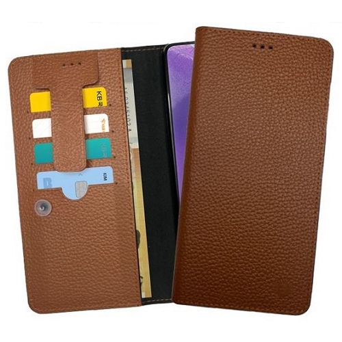 테크폰  갤럭시S21 플러스 노블 소가죽 플립케이스