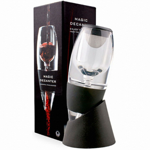 마누크리스탈 휴대용 매직 와인디캔터