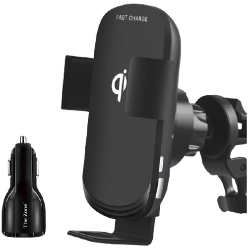 더존  차량용 고속 무선충전거치대TZ-C300S+시거잭
