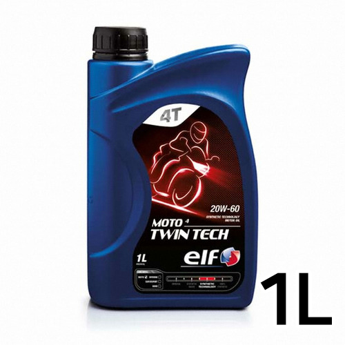 엘프  모토 트윈 테크 4T 20W60 1L