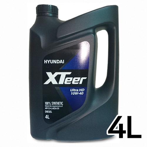 현대오일뱅크  엑스티어 울트라 HD 10W40 4L