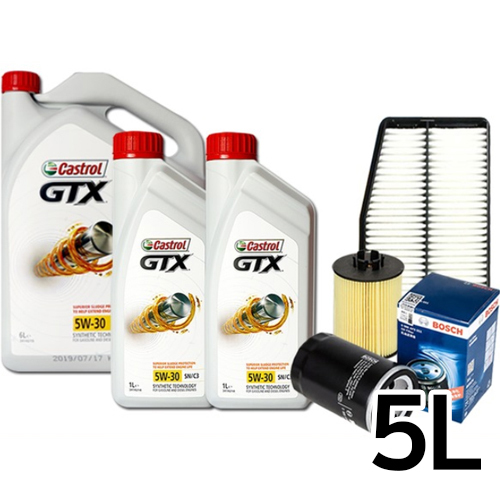 캐스트롤  GTX 5W30 + 보쉬필터 말리부 가솔린
