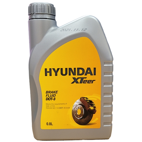현대오일뱅크  엑스티어 브레이크액 DOT3 0.8L