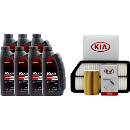 GS칼텍스 KIXX 파오1 0W30 7L + 순정필터 올뉴카니발 디젤