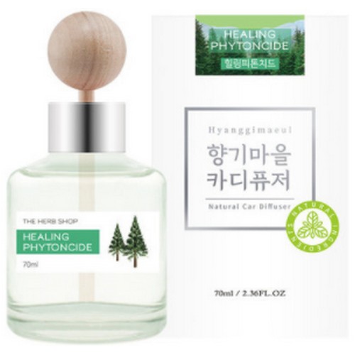 더허브샵 향기마을 천연 차량용 디퓨저 70ml - 에누리 가격비교