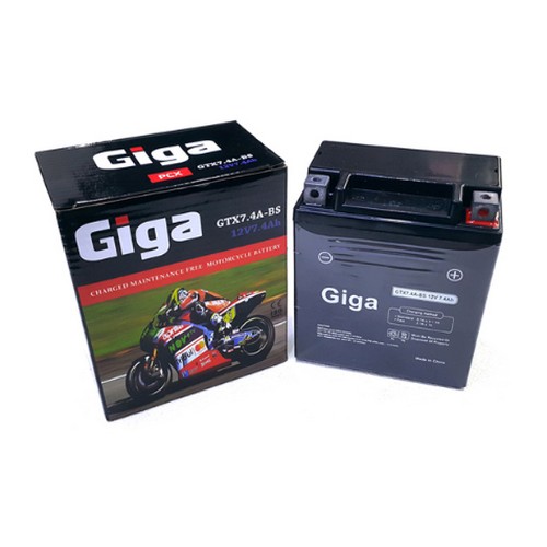 기가  GTX7.4A-BS 오토바이 배터리