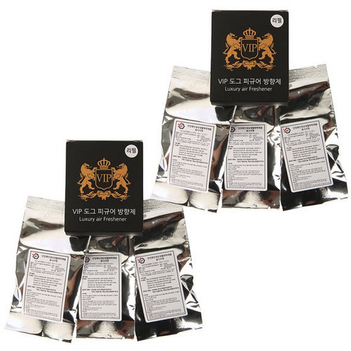 VIP  도그 피규어 차량용 방향제 리필