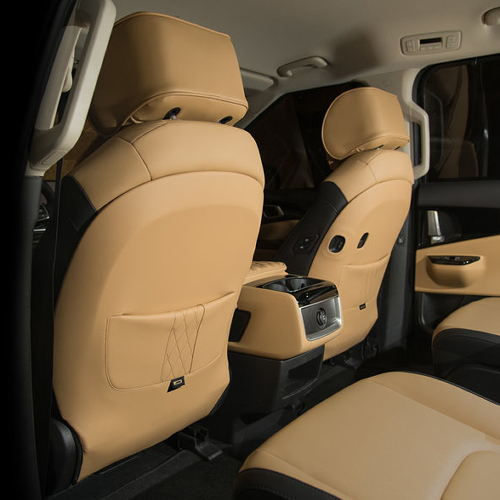 아임반  자동차 킥매트 시트백커버 2pcs 기아 카니발 KA4 전용