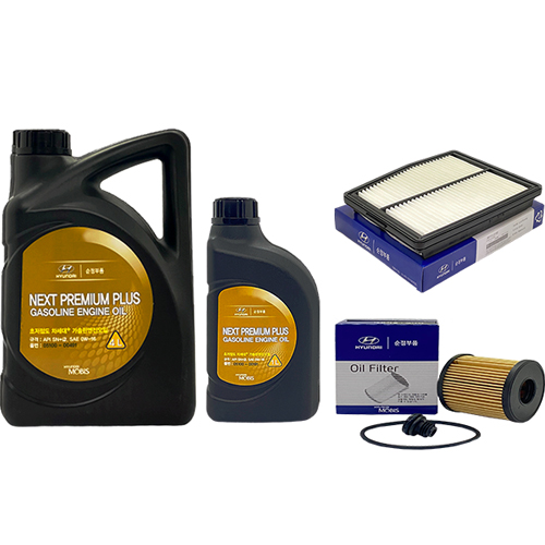현대모비스  넥스트프리미엄플러스 0W16 + 순정필터 기아 K5 2.0 하이브리드