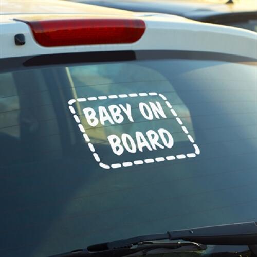 코이핀즈  BABY ON BOARD 스티커