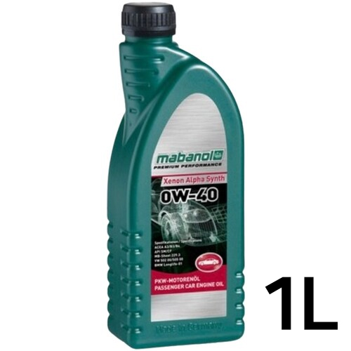 마바놀  제논 알파 씬스 0W40 1L