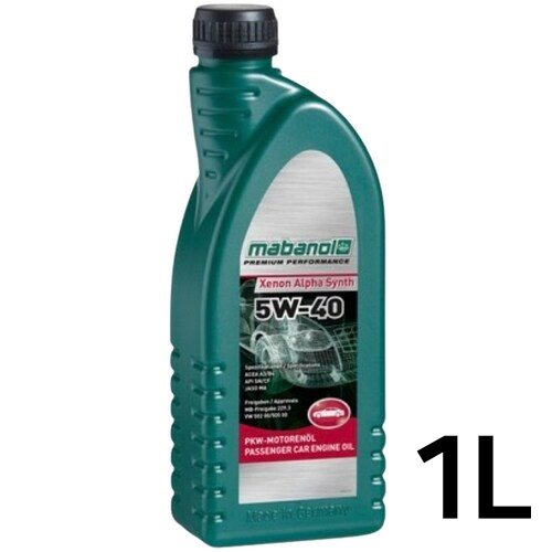 마바놀  제논 알파 씬스 5W40 1L