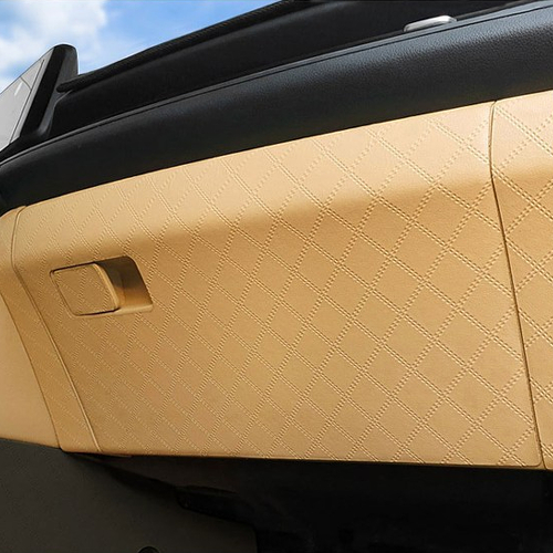 엑스원  아칸 월메이드 가죽 글로브박스커버 MQ4