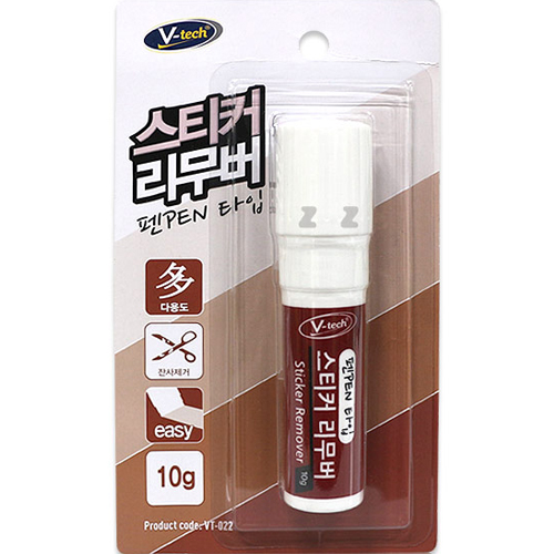 브이텍  펜타입 스티커 리무버 VT-022 10g