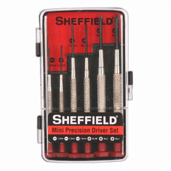 쉐필드 미니 정밀 드라이버 6종 세트