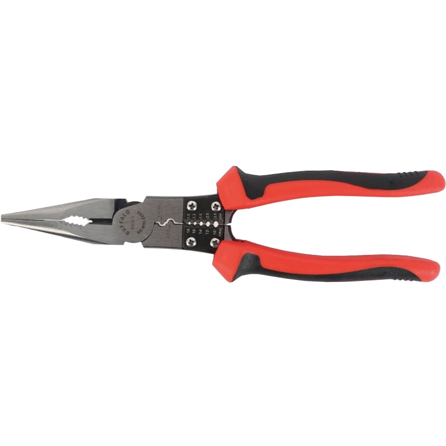 세신버팔로 멀티 압착 롱노우즈 플라이어 SB-MSL225G