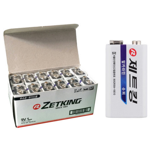 로켓  제트킹 알카라인 9V (벌크)