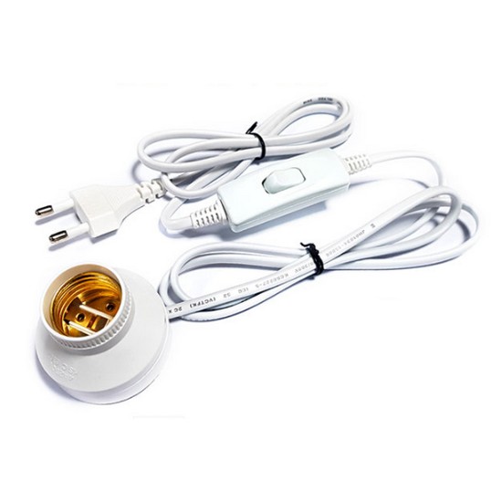 일신전기  소켓부착 중간스위치 백색