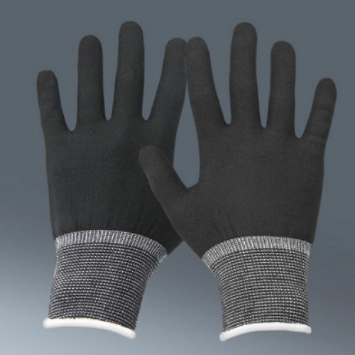 두손  민자 폴리 속장갑 블랙