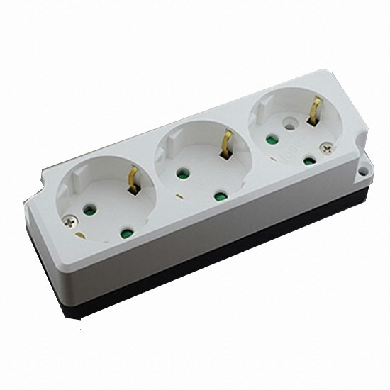 DS이엘씨  3구 접지 콘센트