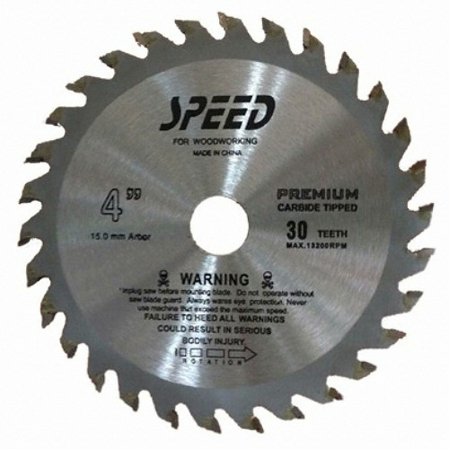 스피드 4인치 목재용 원형톱날