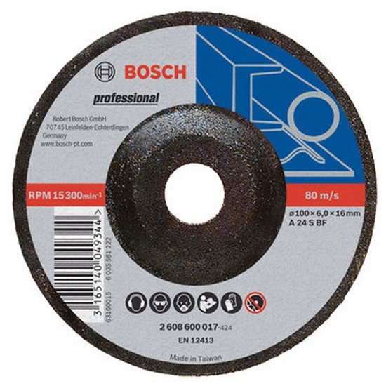 보쉬 4인치 철재용 연마석 6T