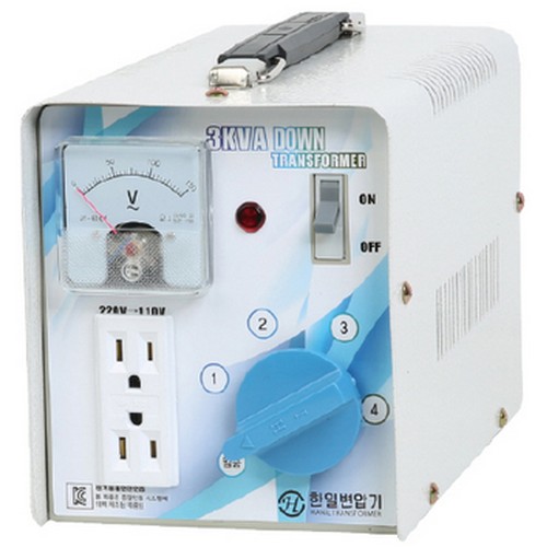 한일  매다 3KVA 다운 변압기