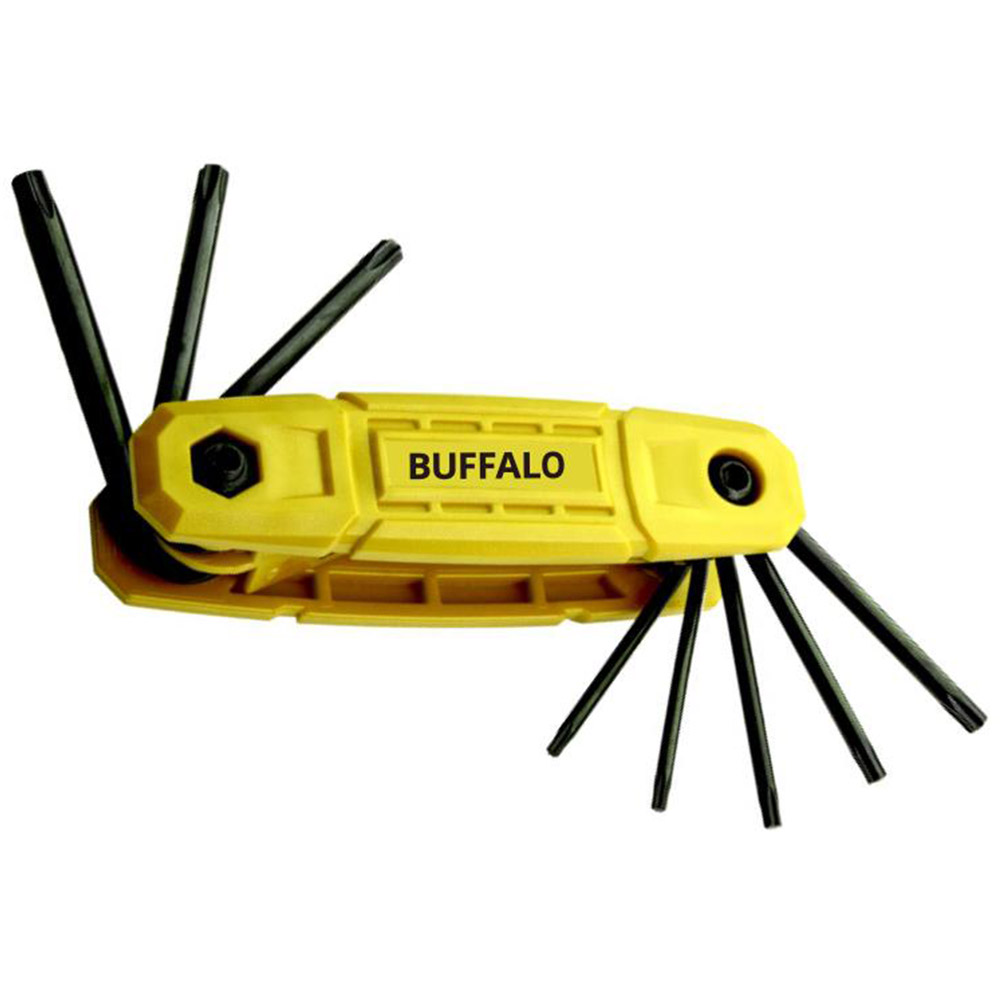 세신버팔로 접식 홀형 별렌치 세트 SB-FTO8C (8pcs)