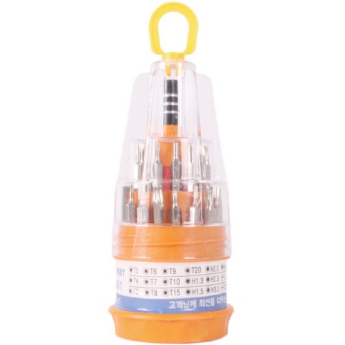 장우컴퍼니 원통 드라이버 JW-SD100 (30pcs)