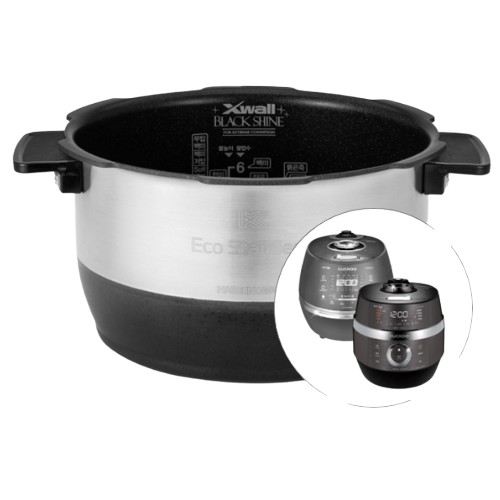 쿠쿠전자  6인용 에코스테인리스 와이드앤플랫 광버핑 내솥 CRI-HSP0610H