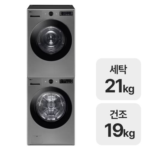 LG전자 트롬 오브제컬렉션 FG21VN + RG19VN