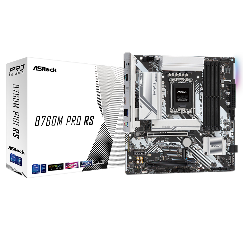 ASRock  B760M Pro RS D5 에즈윈