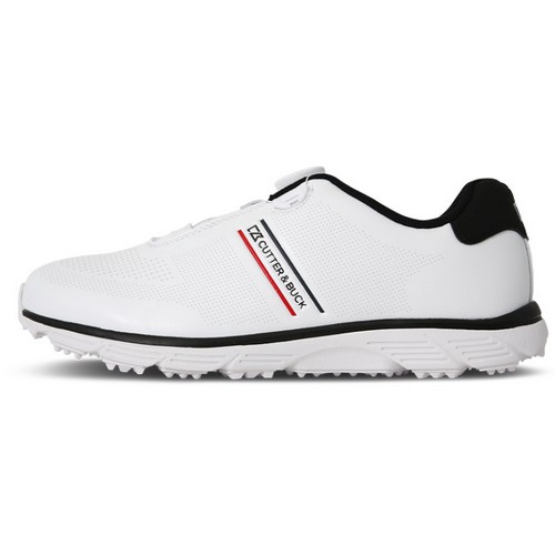 커터앤벅  스파이크리스 골프화 CBM3AGS388 화이트