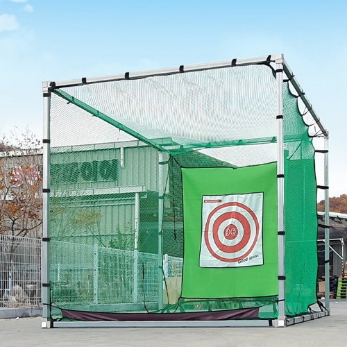 엠파이어  야외용 골프망 연습장 사각파이프