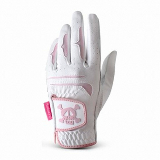 세인트72  스컬 반양피 여성용 골프장갑