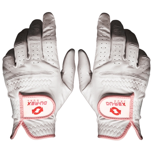 듀렉스  듀얼 양피 여성용 골프장갑 양손