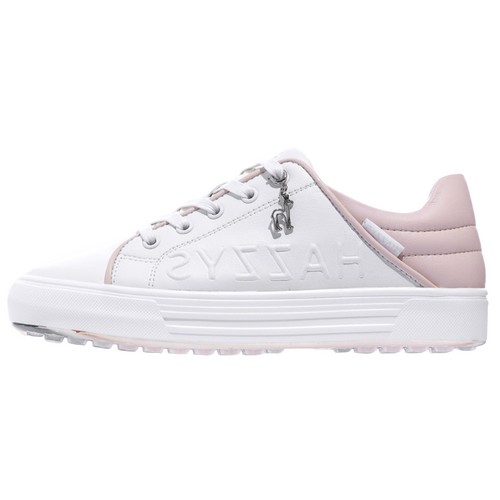 LF 헤지스골프 컬러배색 컵솔 스파이크리스 골프화 PYSO2E700 화이트핑크