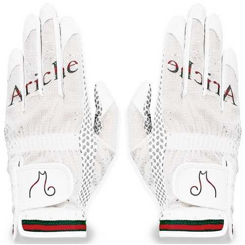 아리체  글리터 메쉬 골프장갑 양손