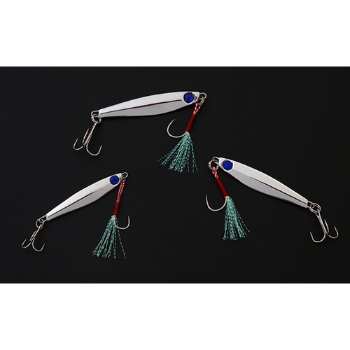 머털낚시  블루아이 광 크롬 메탈지그