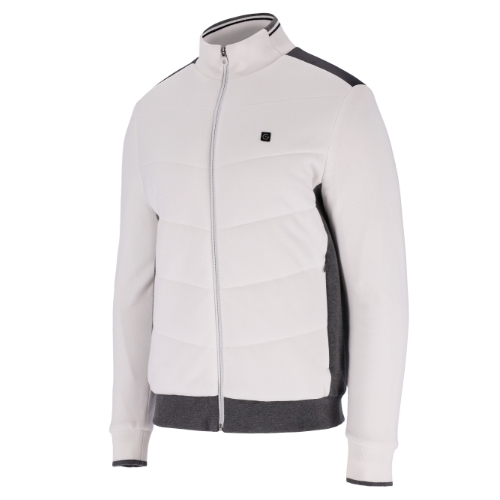 엘르골프 패딩 믹스 스웨터 점퍼 6I71302