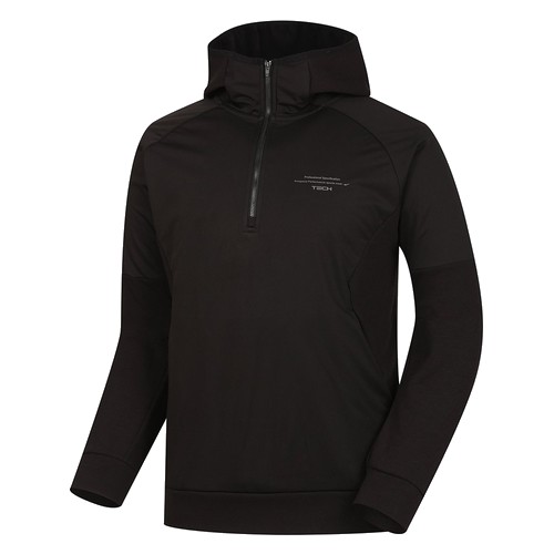 프로스펙스 M-하프 짚업 변형 후디드 티셔츠 PW3MT22F551