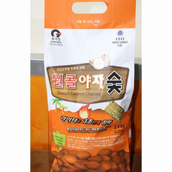 주원테크 원콜 야자숯 2.4kg [1개] - 에누리 가격비교