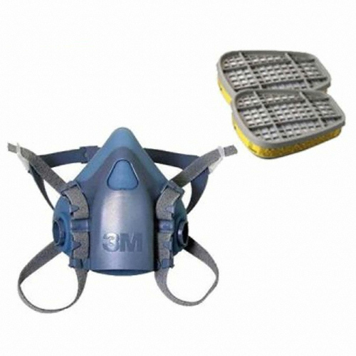 3M  7502+6006K 방독마스크 세트