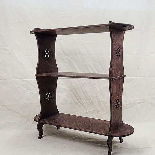 스네프  우드 조립식 캠핑 3단 선반 쉘프