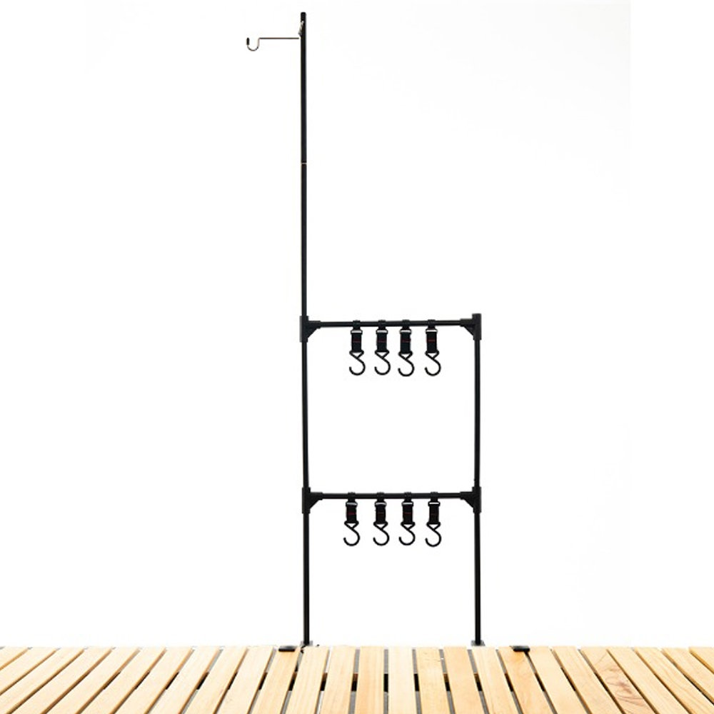 캠핑문  뉴 경량 랜턴걸이 테이블 행어 고리 풀세트