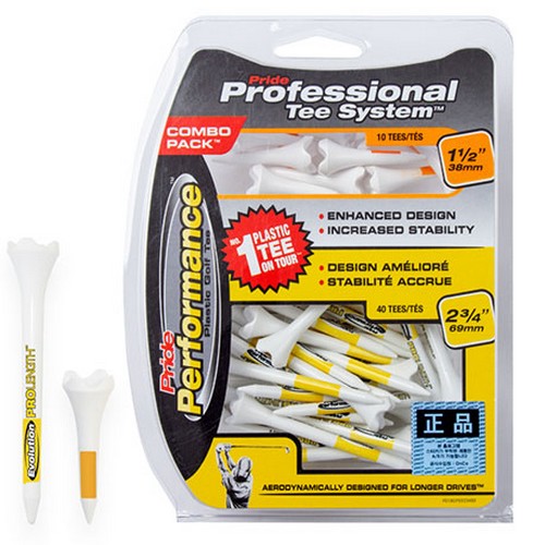 프라이드스포츠  PTS 에볼루션 콤보 골프티 2종 세트